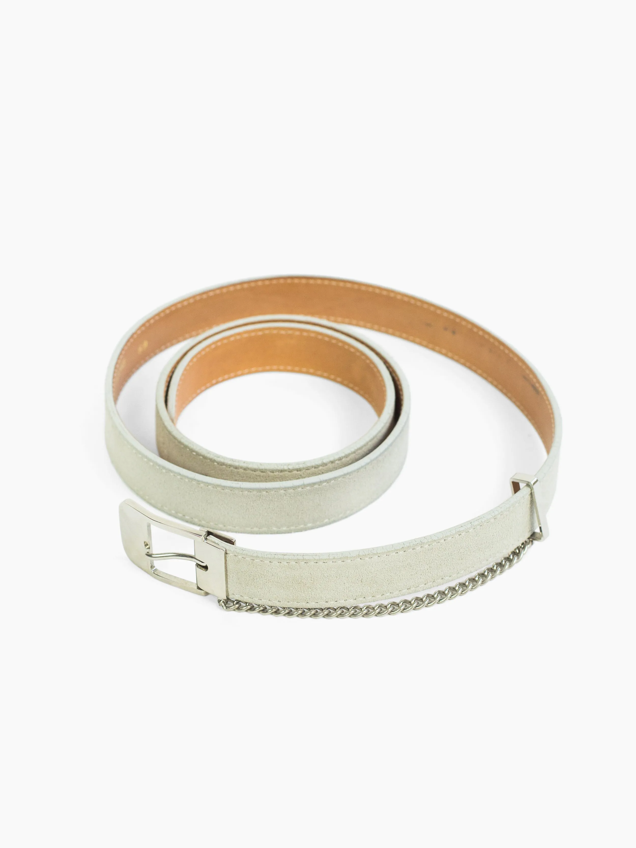 Comme des Garçons Homme Plus Suede Chain Belt