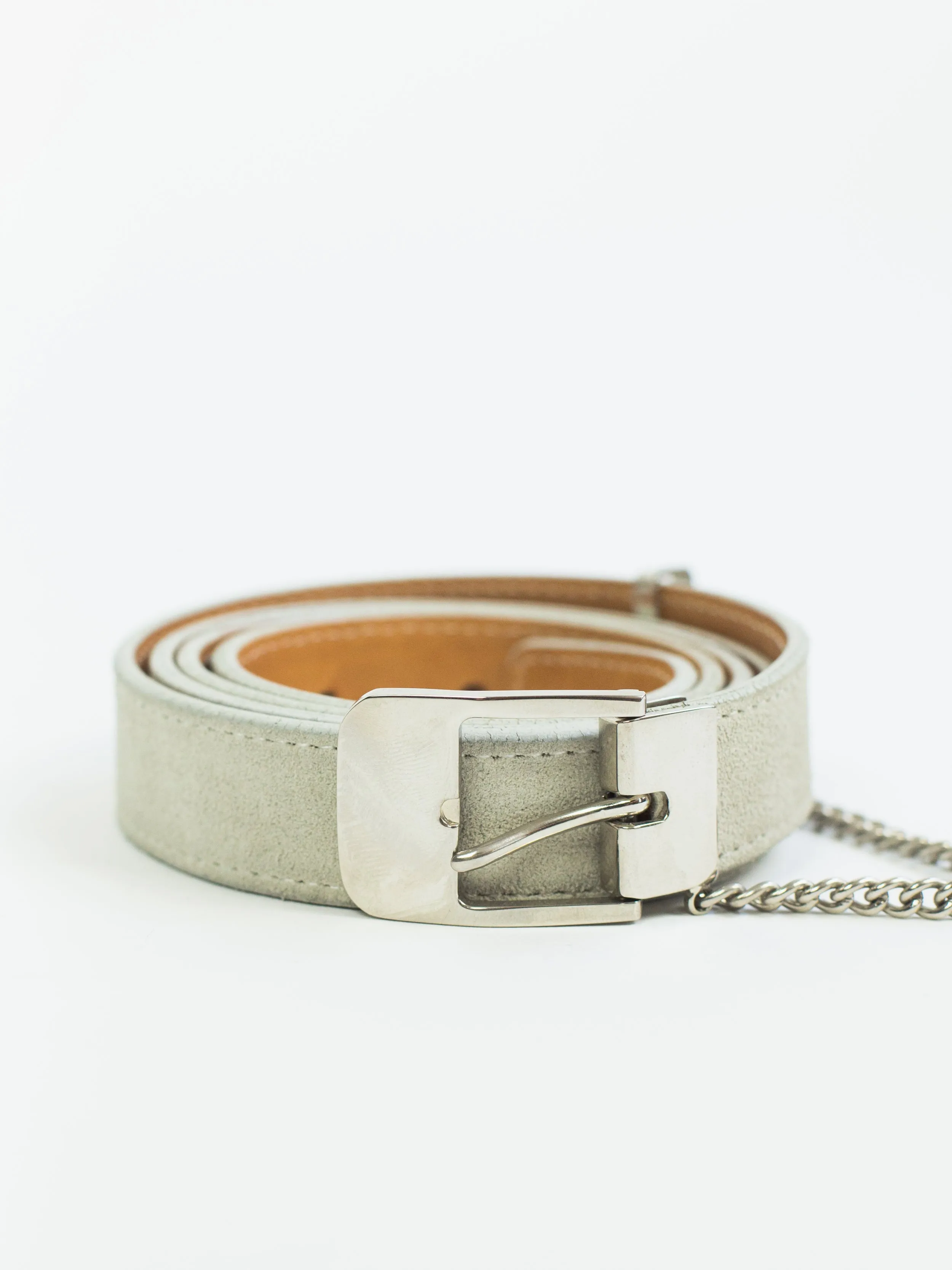Comme des Garçons Homme Plus Suede Chain Belt