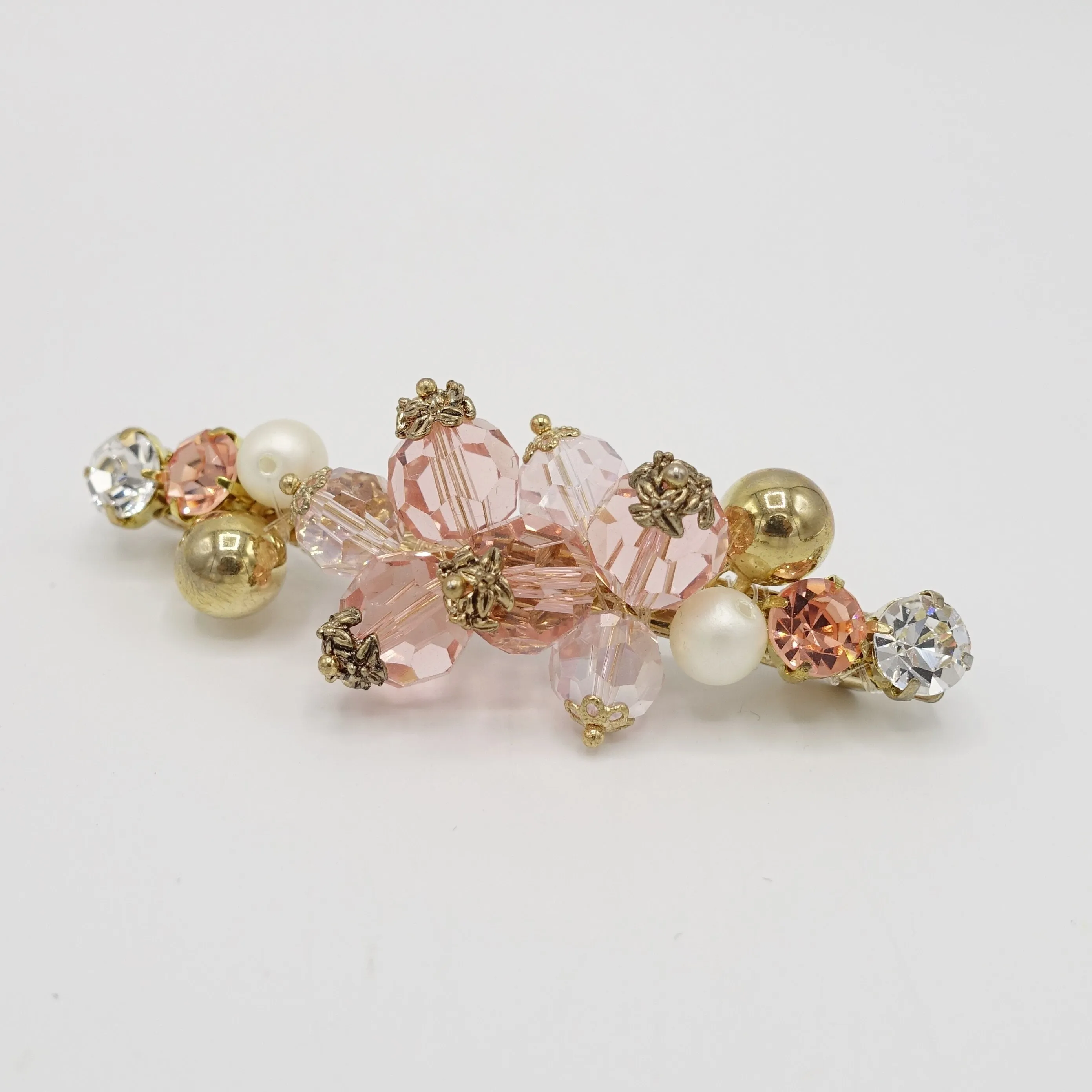 crystal hair barrette bling rhinestone hair accessory for women