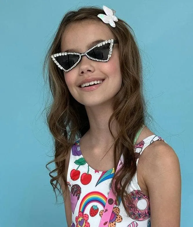 Crystal Wing Sunglasses