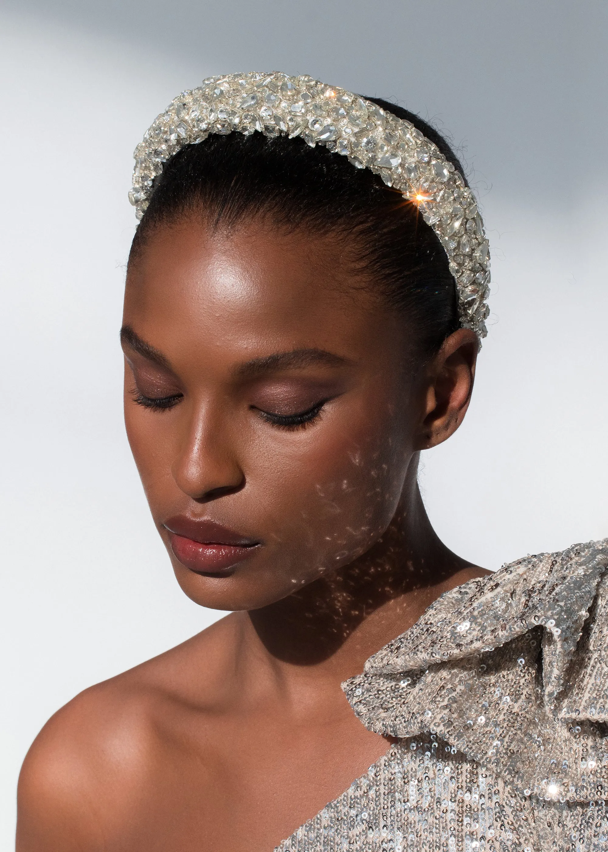 Czarina Headband -- Crystal