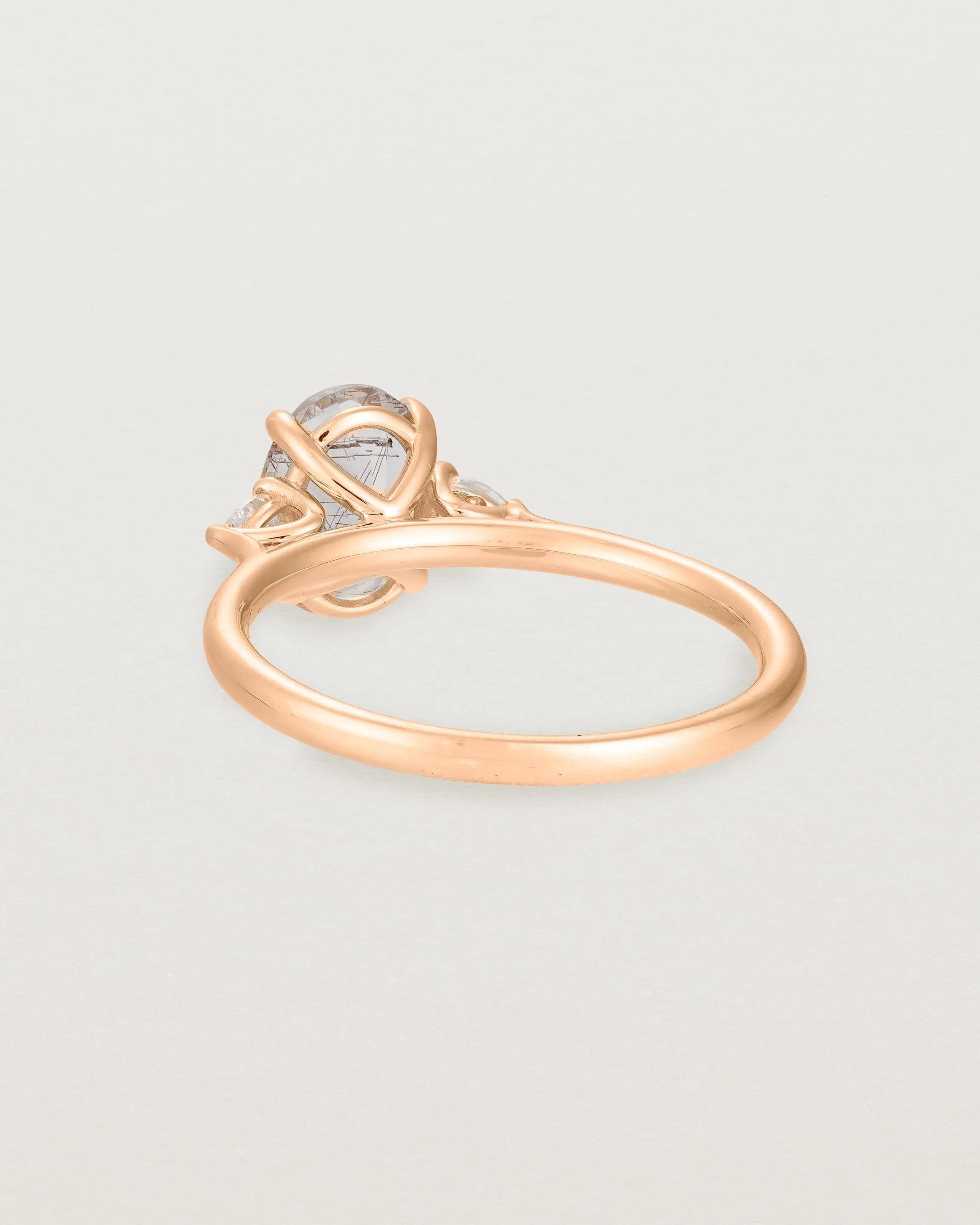 Delphine Ring | Rutilated Quartz & Diamonds