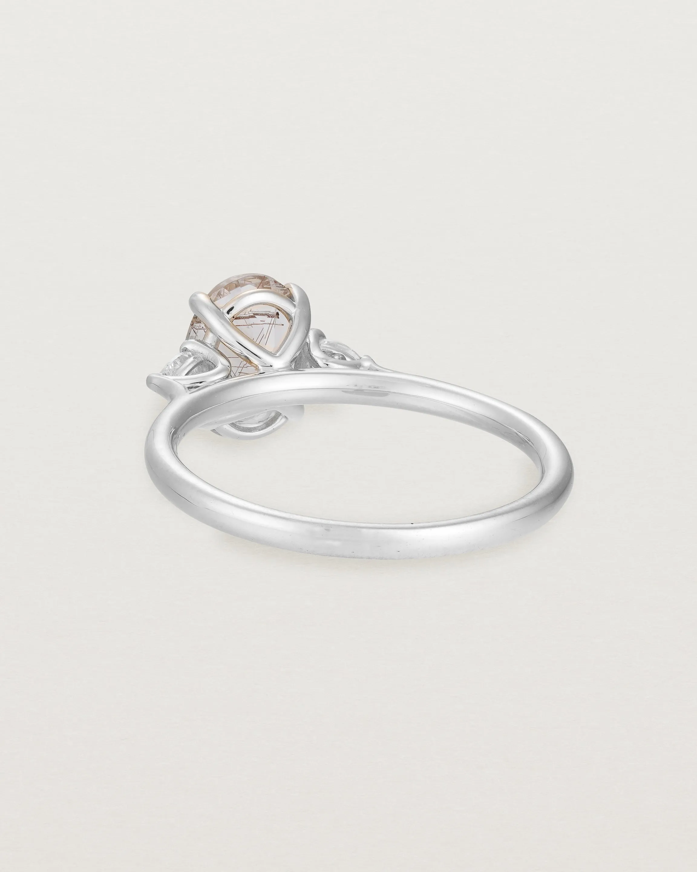 Delphine Ring | Rutilated Quartz & Diamonds