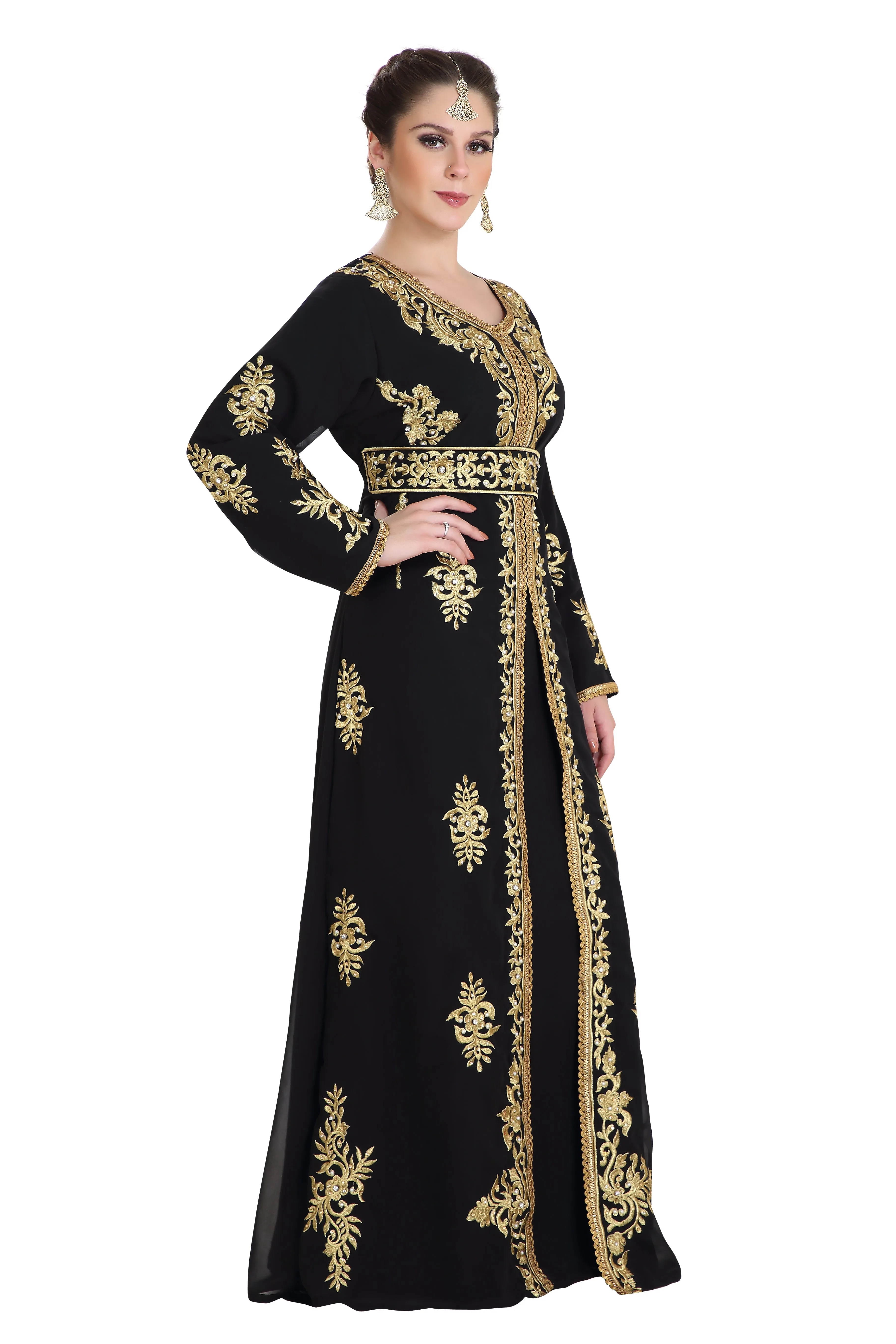 Designer Abaya Arabian Caftan Dress