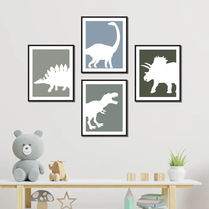 Dinosaurs Wall Art (Set of 4)
