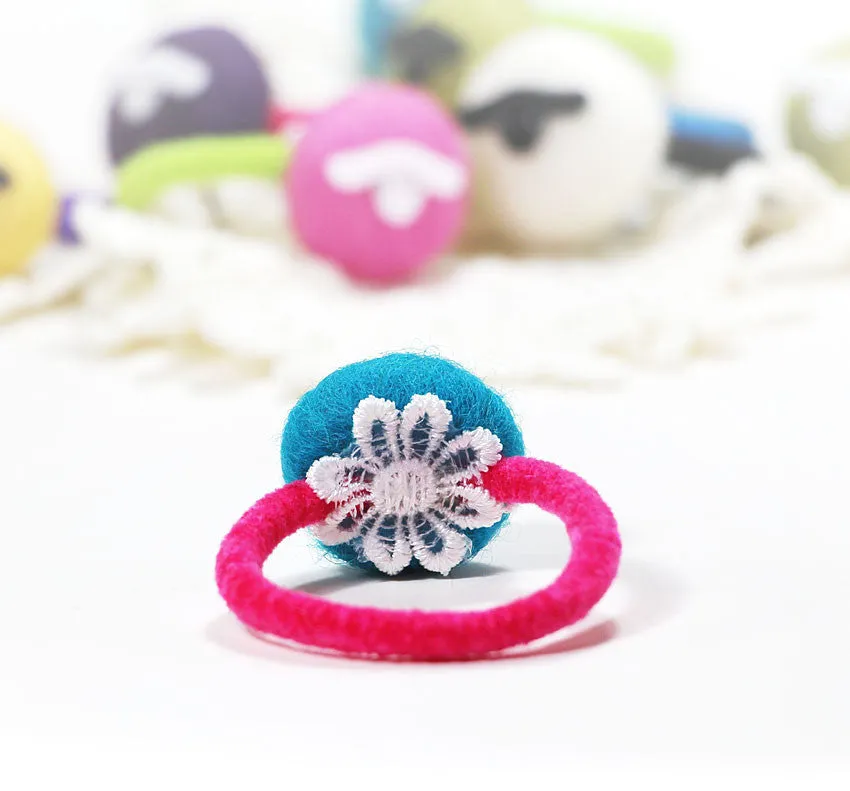 Elastic - Cotton Candy Pink / Bright Pink