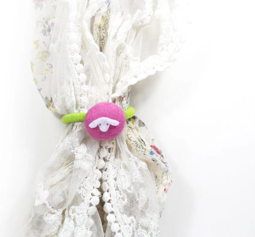 Elastic - Cotton Candy Pink / Bright Pink