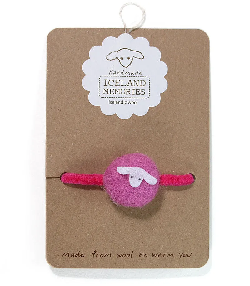 Elastic - Cotton Candy Pink / Bright Pink