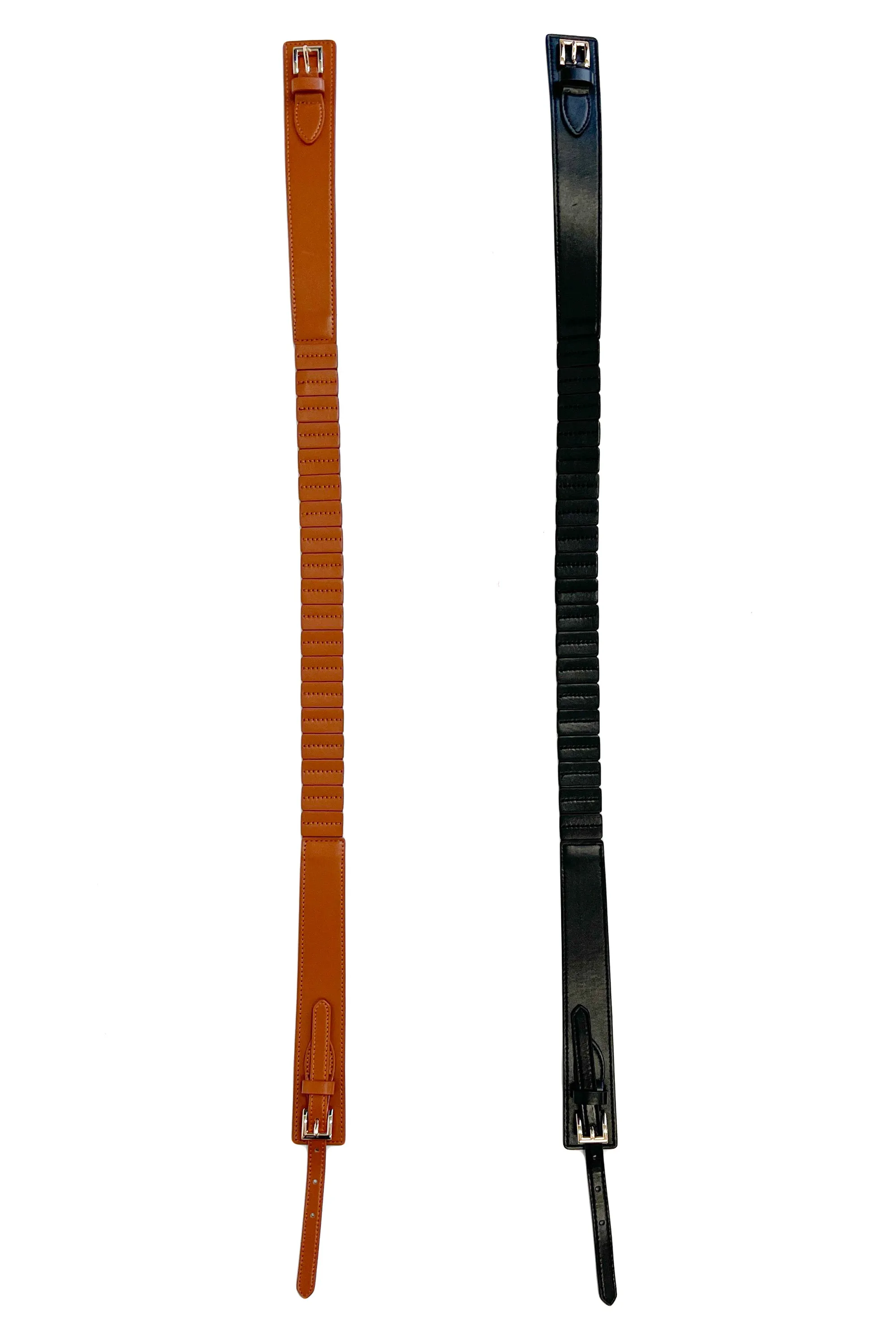 Elastic Heart Stretch Belt - Black - FINAL SALE