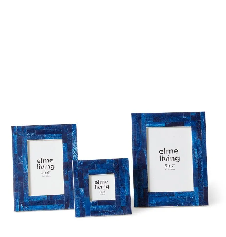Emerson 3x3 Photo Frame Blue