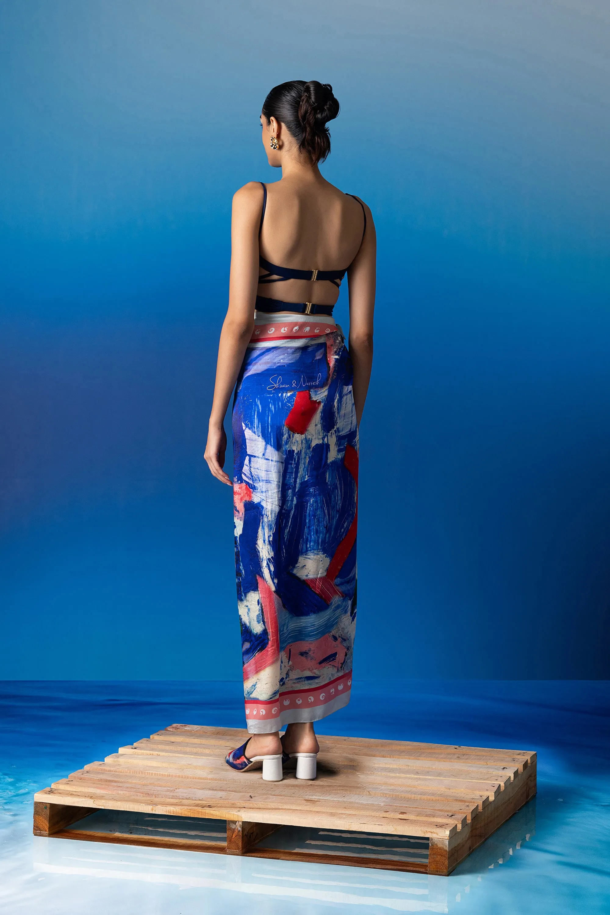 Foxfires Silk IconoScarf