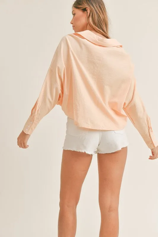 Fraya Front Twist Shirt