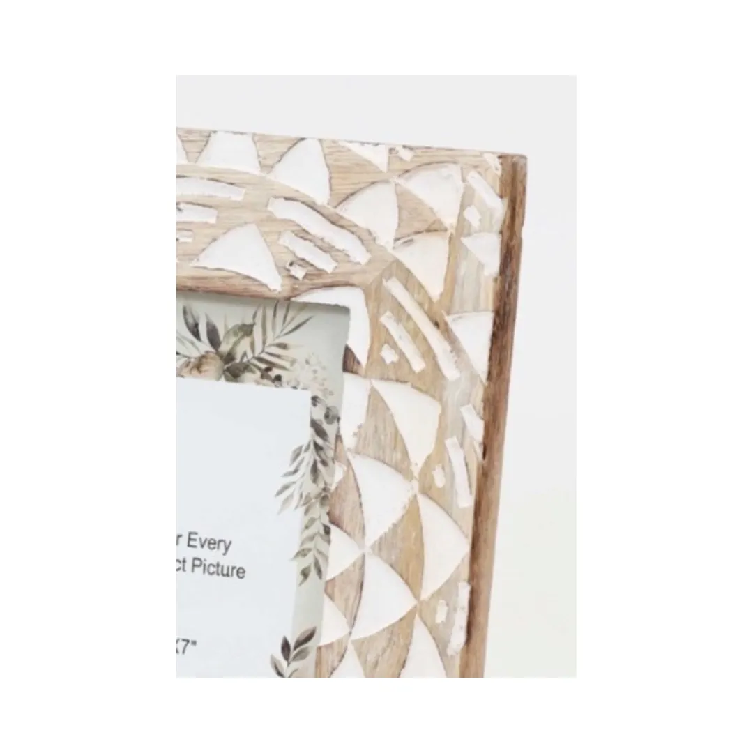 Geometric Wood Frame - 5x7