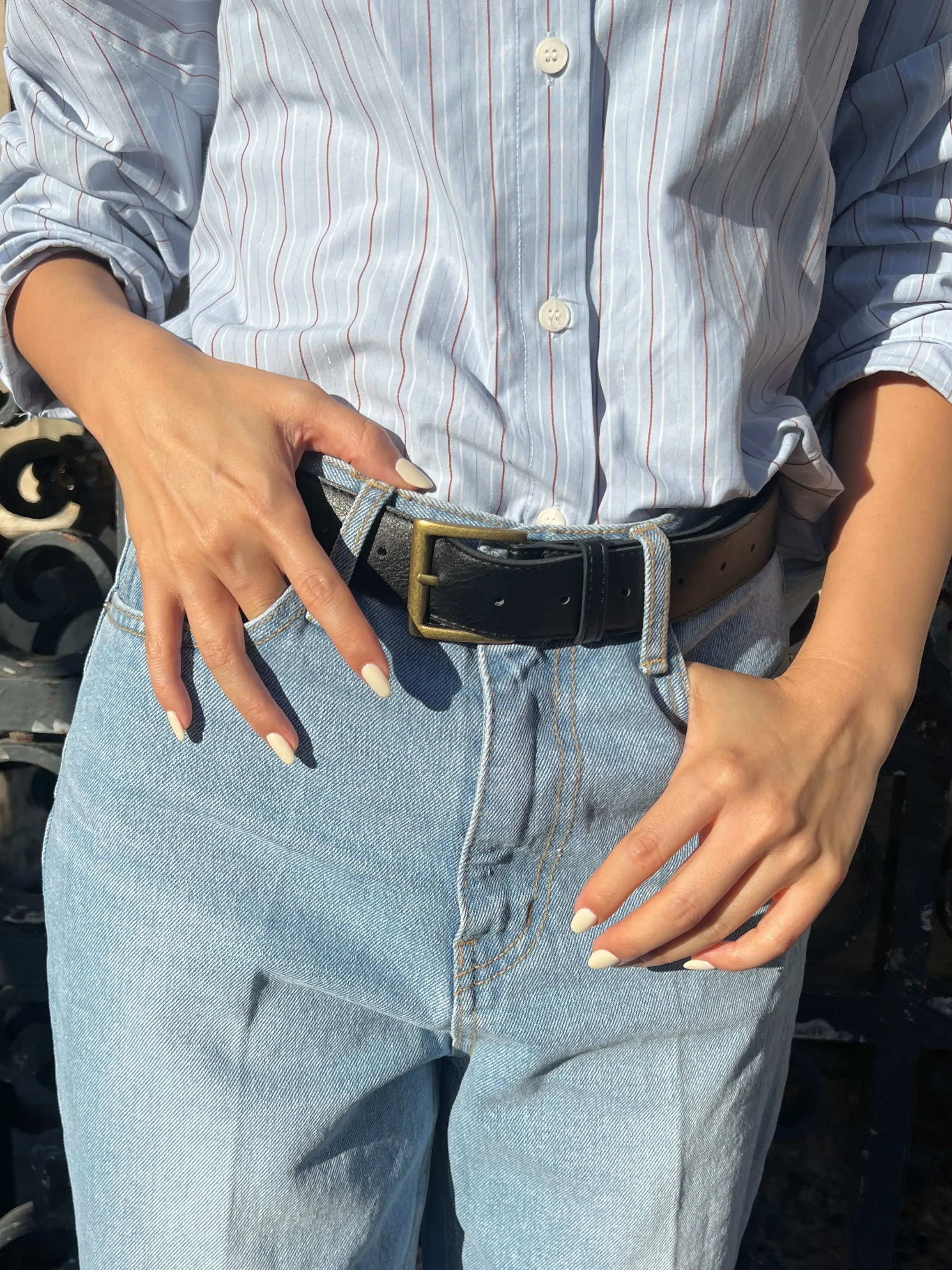 Gold Buckle Belt