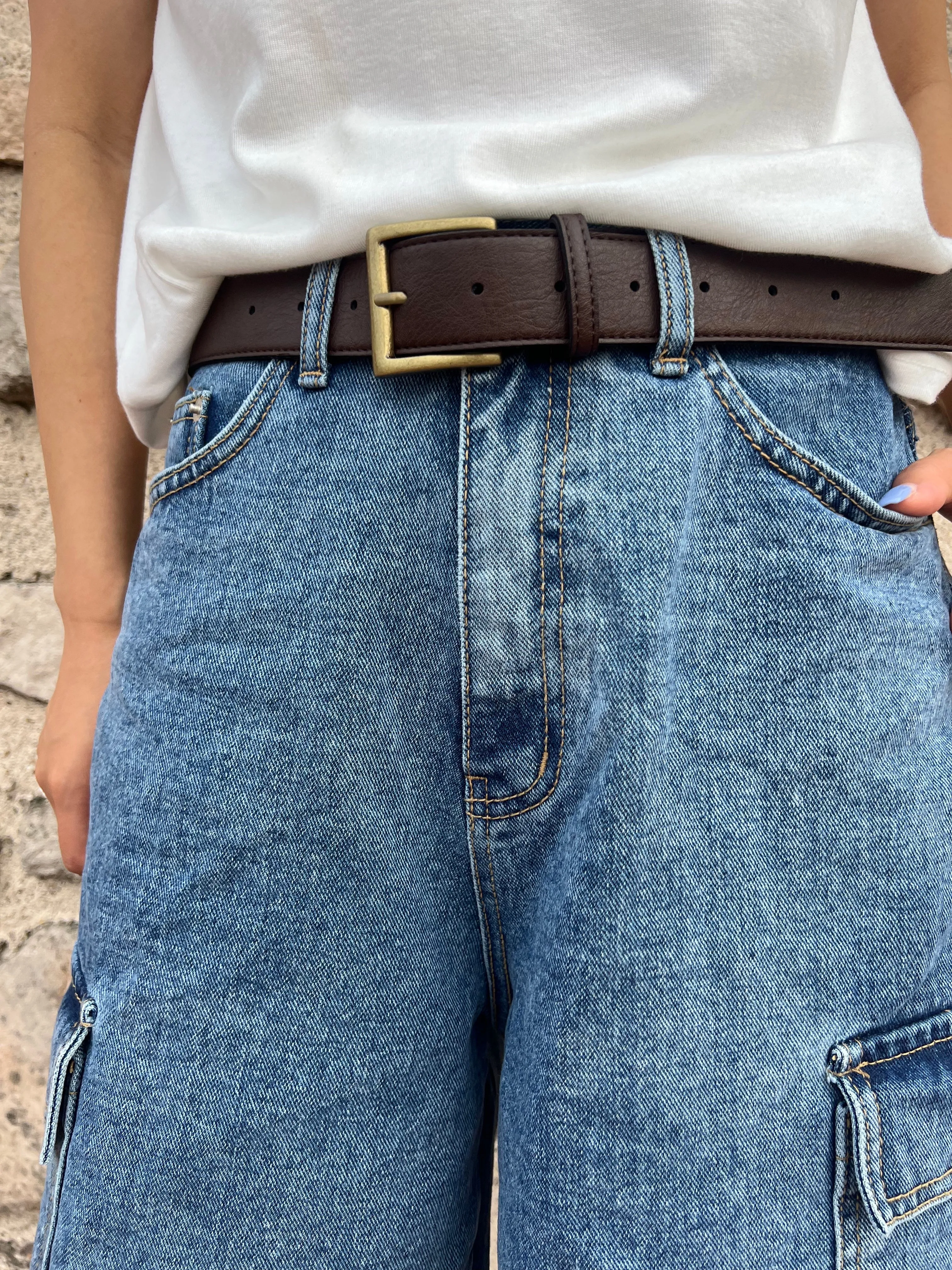 Gold Buckle Belt