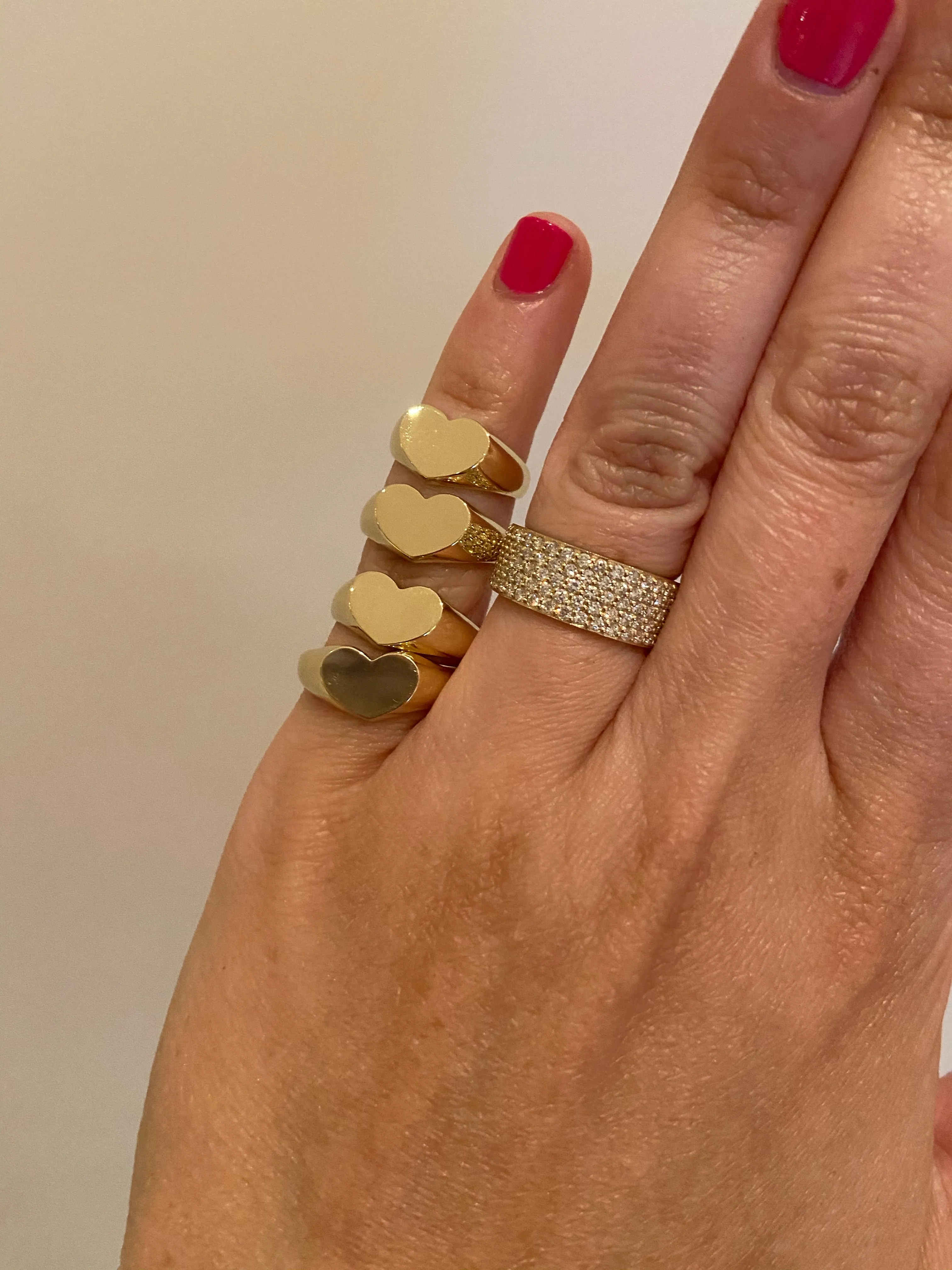 Heart Signet Ring