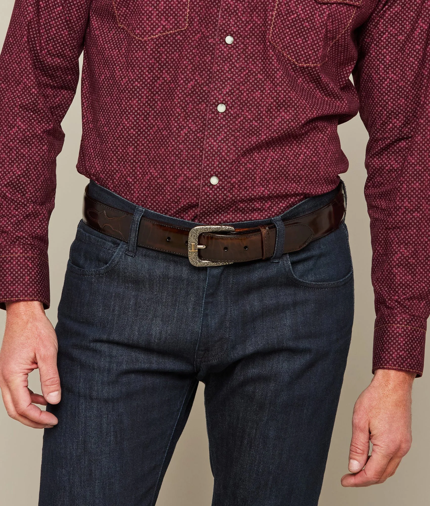 Hobby Stitched Goat :: Brown