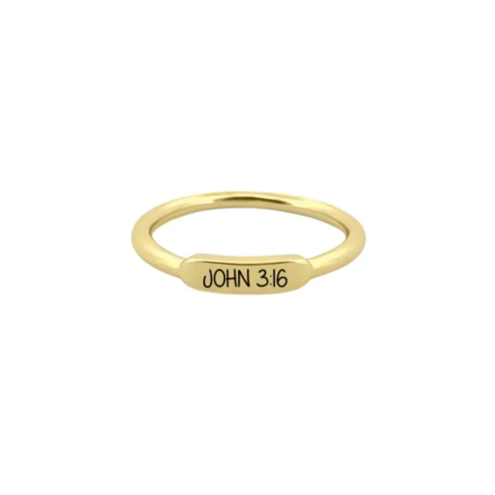 John 3:16 Ring (Ready to Ship)
