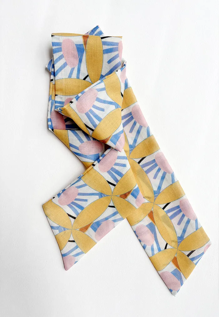 Karangan Long Skinny Scarf - Kawung
