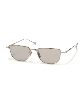 Kepler Sunglasses Silver / GR-56 Light Grey AR Coated