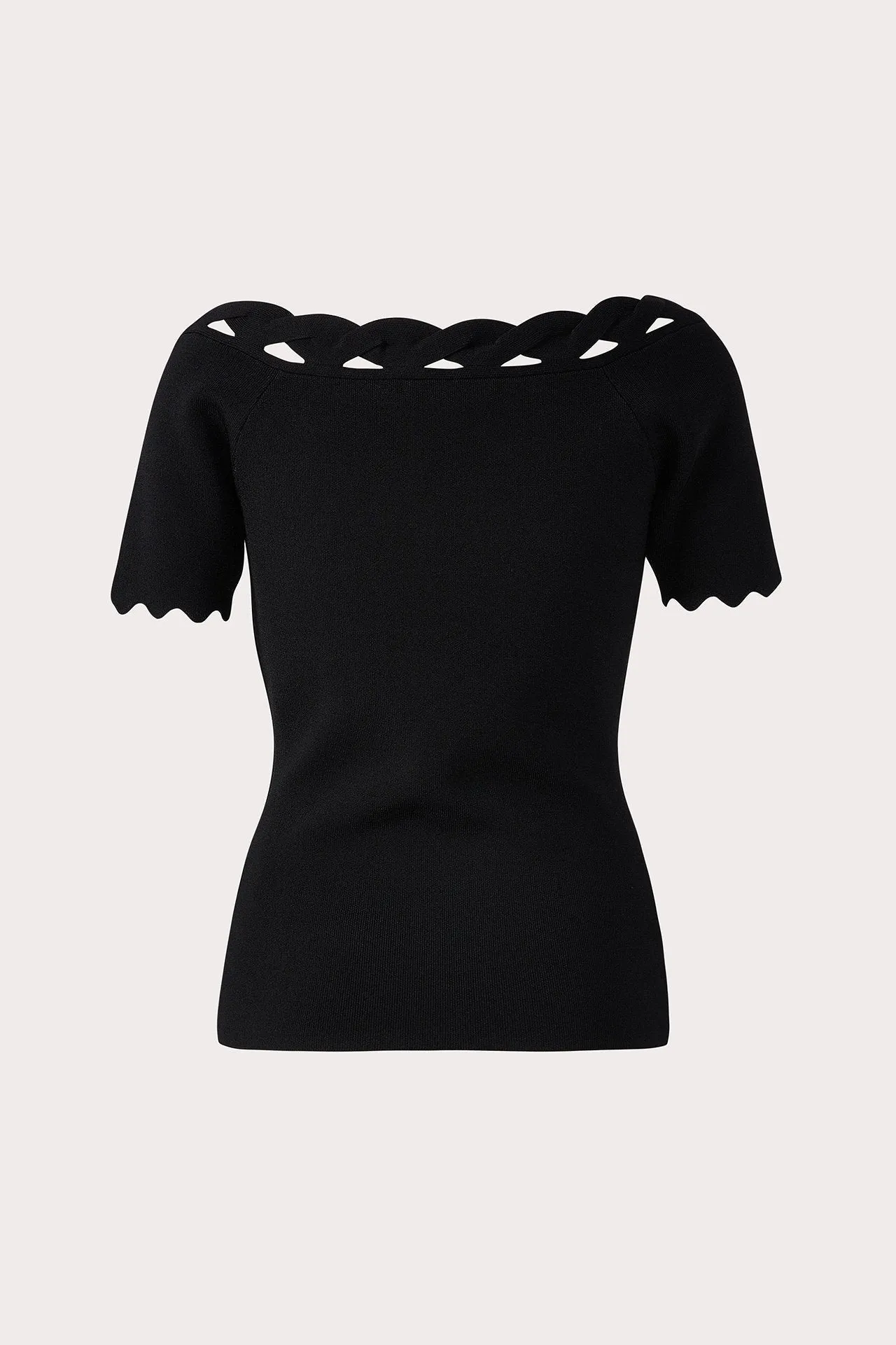 Keyhole Twist Trim Top