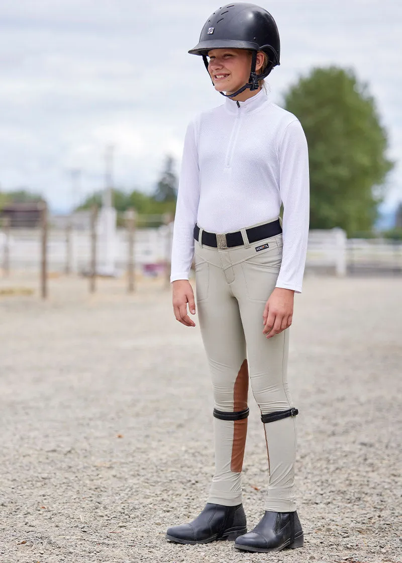 Kids Kerrits Logo Stretch Riding Belt