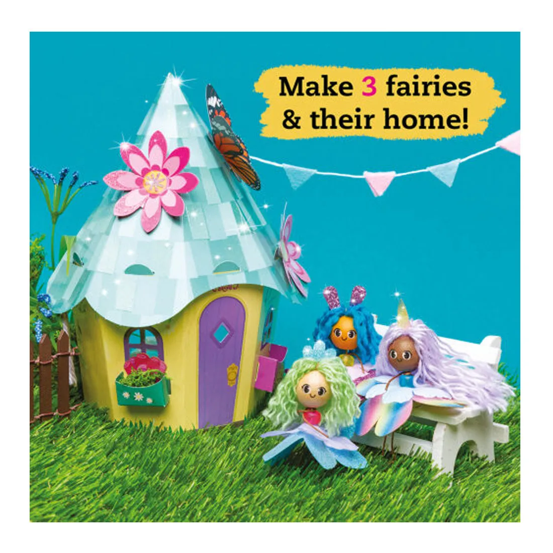 Klutz: Book & Activity Kit: Enchanted Fairy House