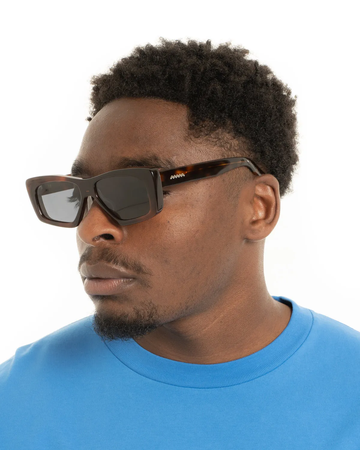 Kopelman Post Modern Primitive Eye Protection - Brown Tortoise/Black