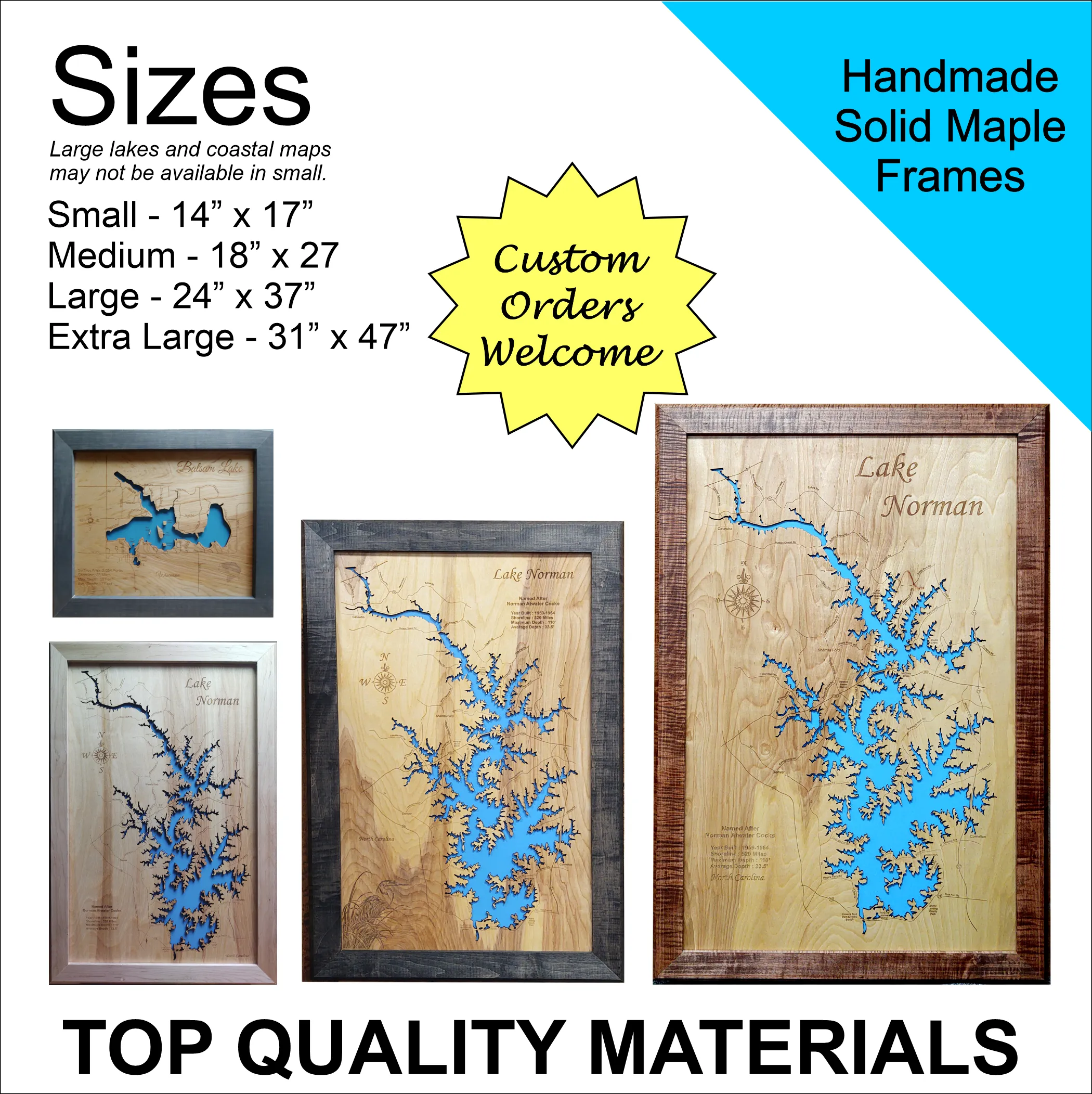 Lake Cortez, Arkansas - Laser Cut Wood Map