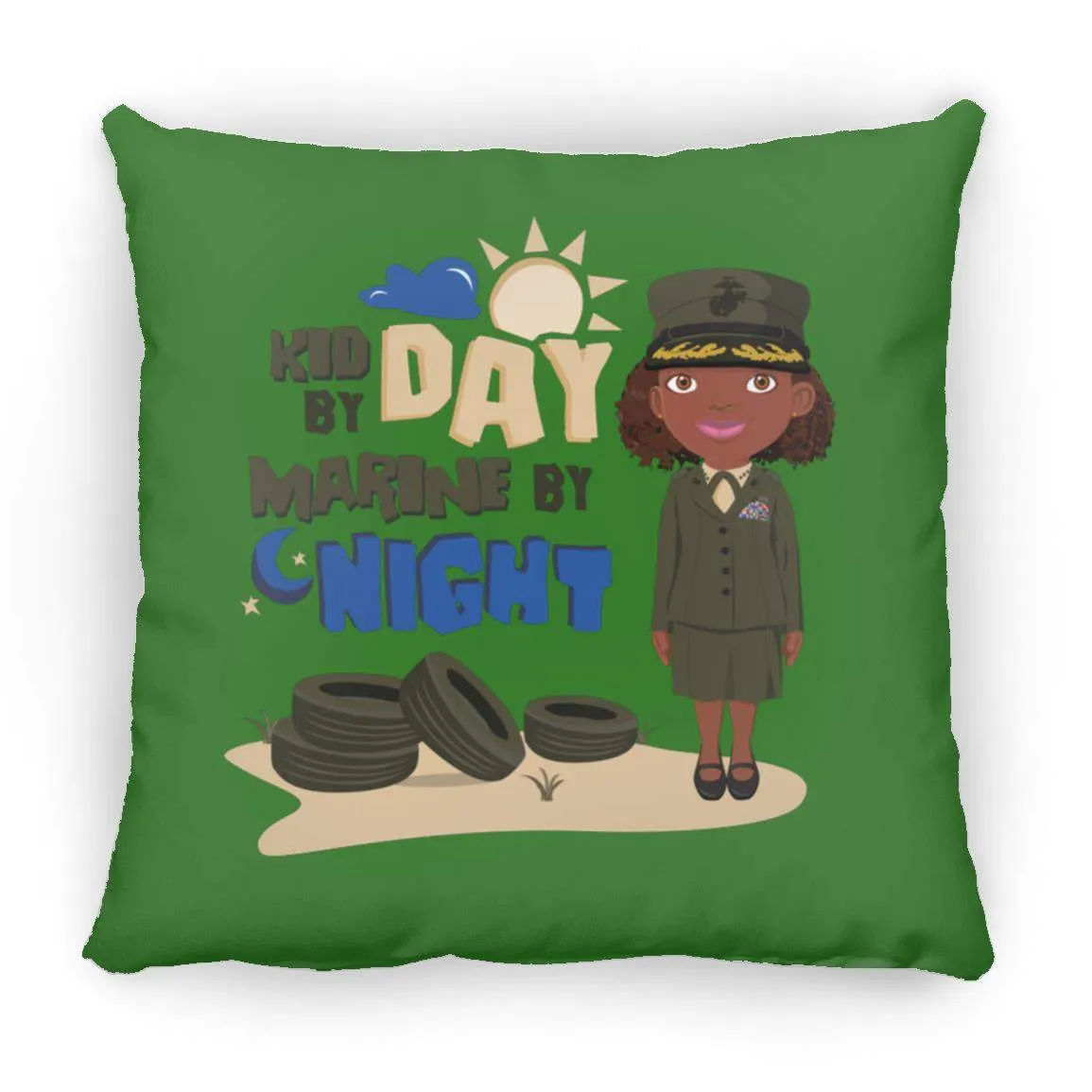 Marine Throw Pillow 16x16