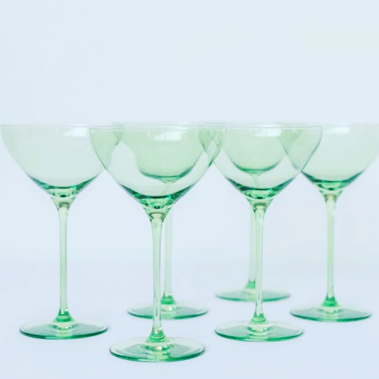 Martini Glasses from Estelle Glass