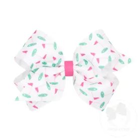 Medium Golf Course Printed Bow