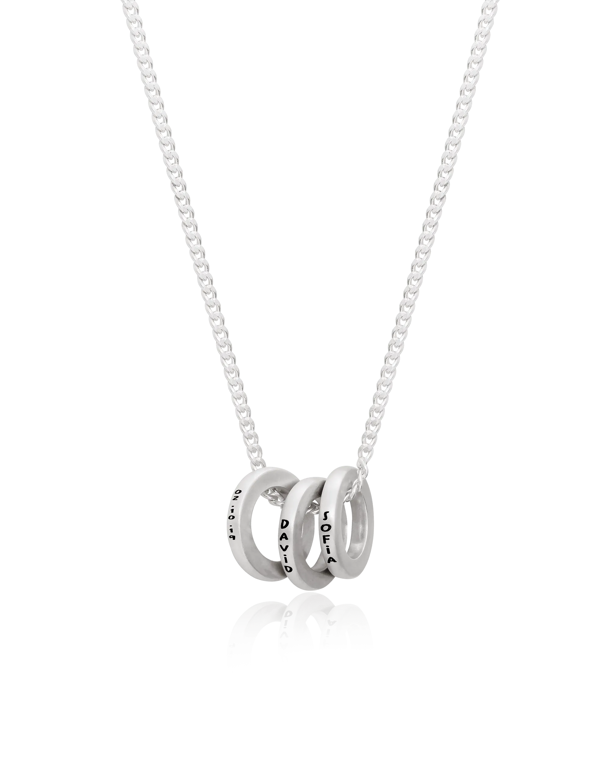 Men Circle of Life Necklace - 18K Gold Vermeil