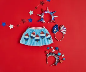 Mud Pie Light-Up Patriotic Headbands