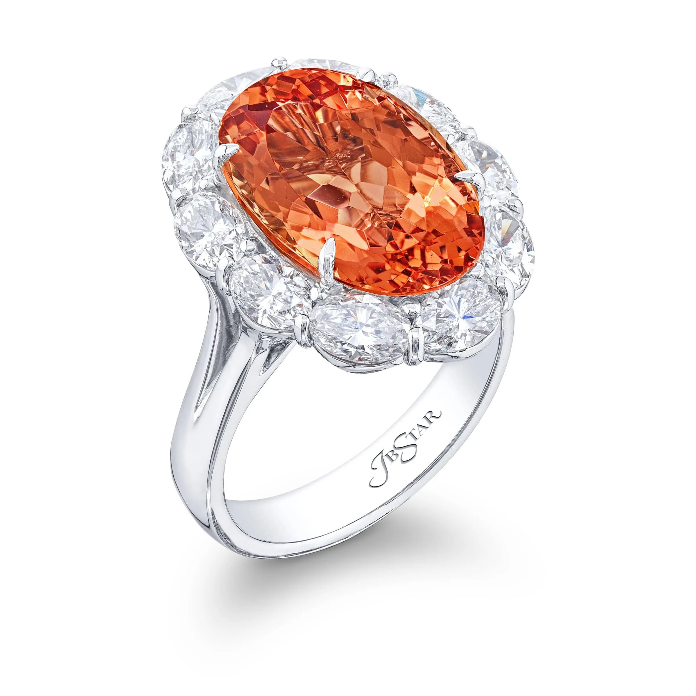 Oval Imperial Topaz Ring