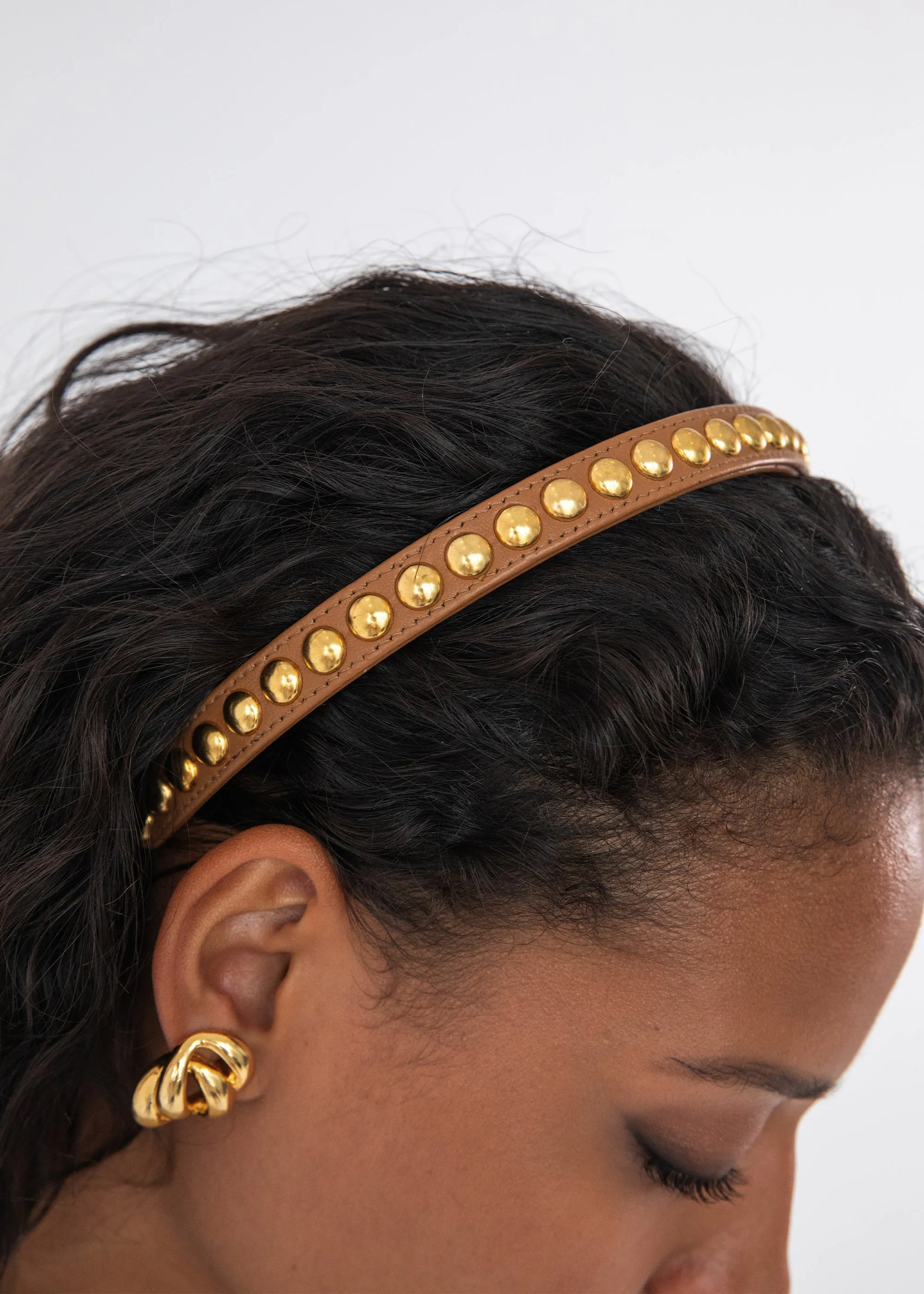Parker Headband -- Saddle