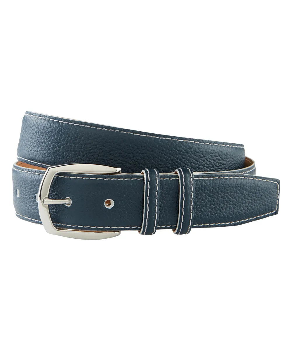 Pebbled Calf Belt