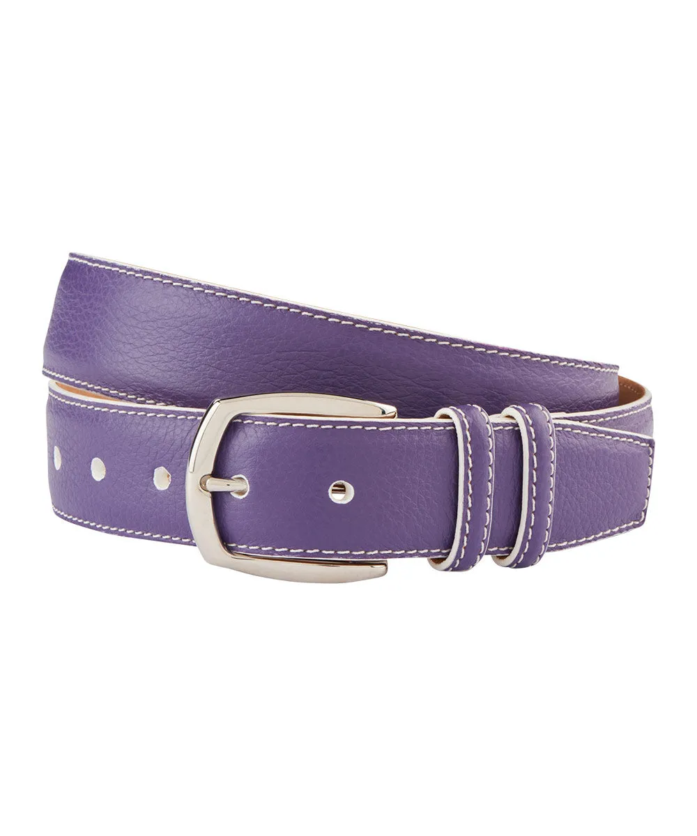 Pebbled Calf Belt