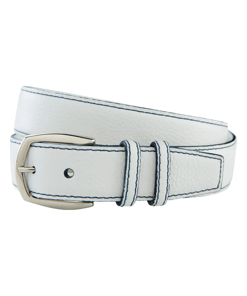 Pebbled Calf Belt