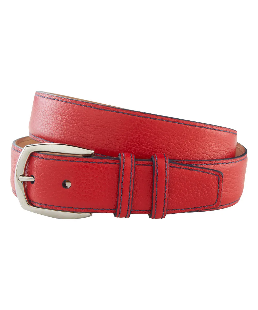 Pebbled Calf Belt