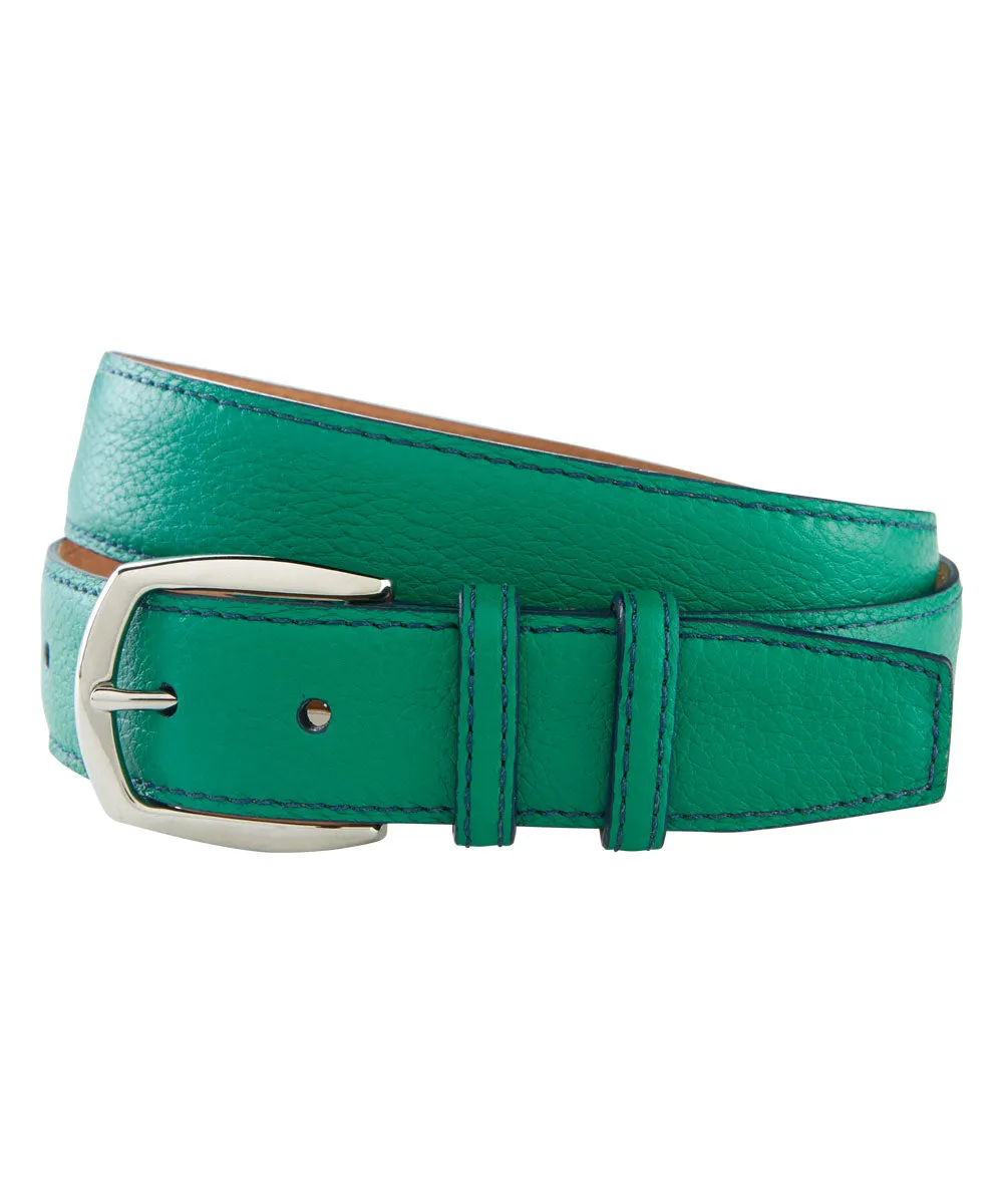 Pebbled Calf Belt