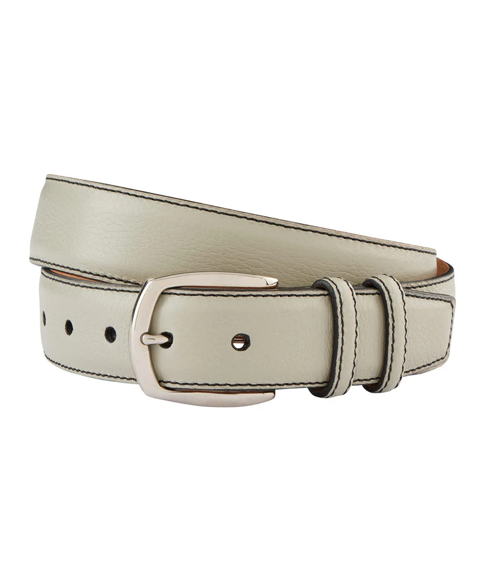 Pebbled Calf Belt