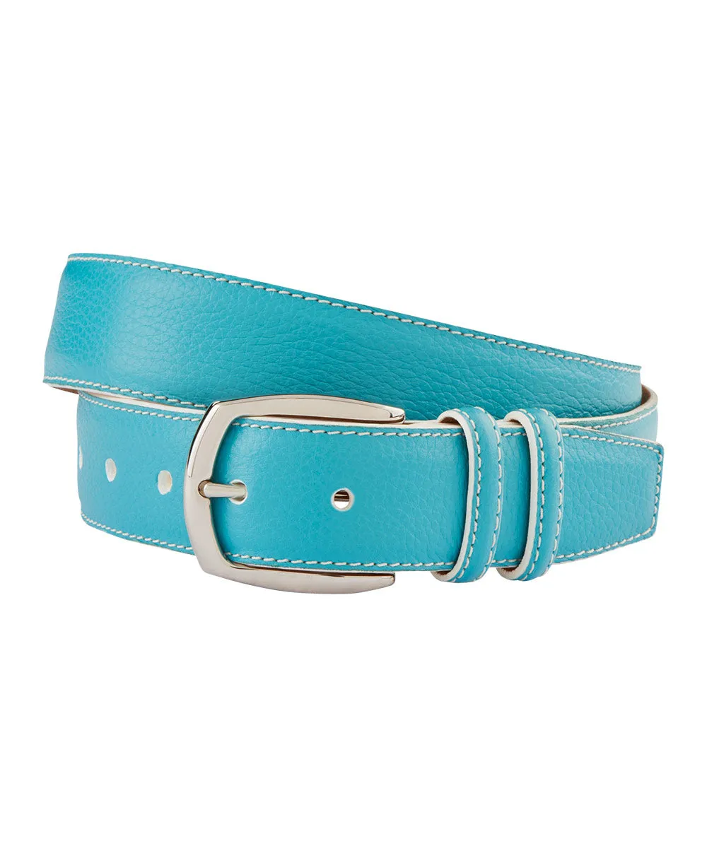 Pebbled Calf Belt
