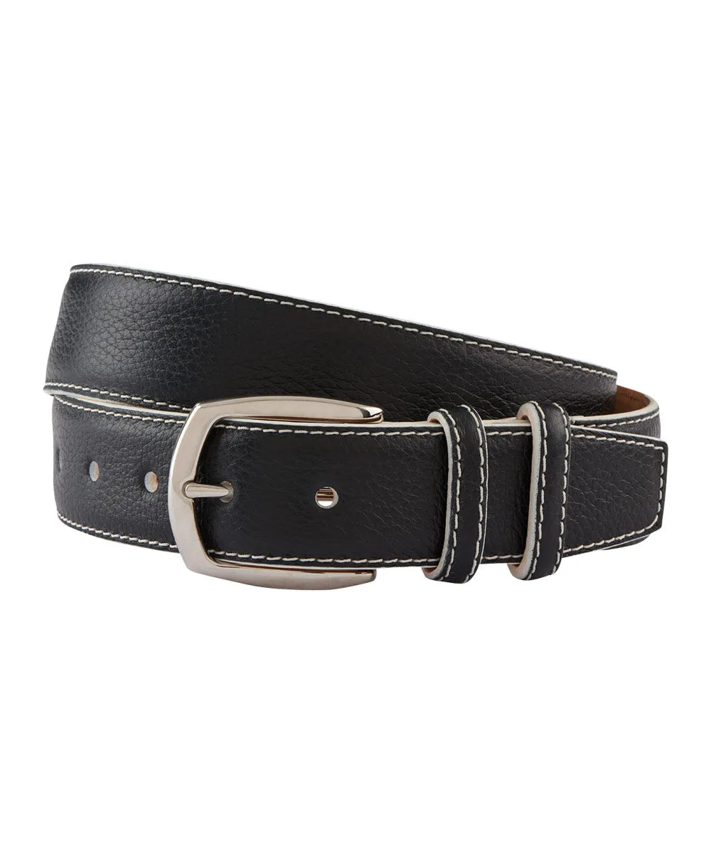 Pebbled Calf Belt