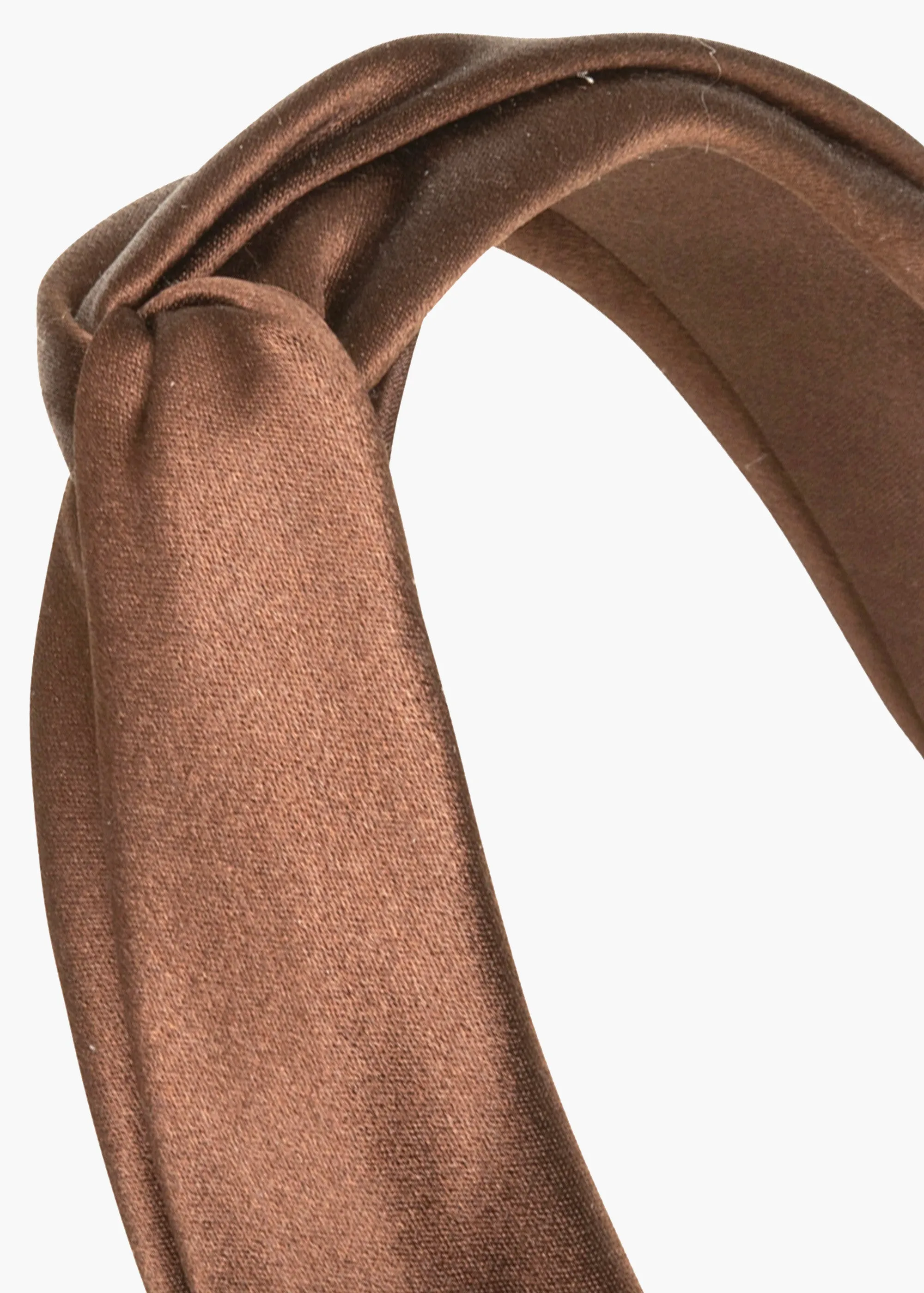 Petite Twist Headband -- Espresso