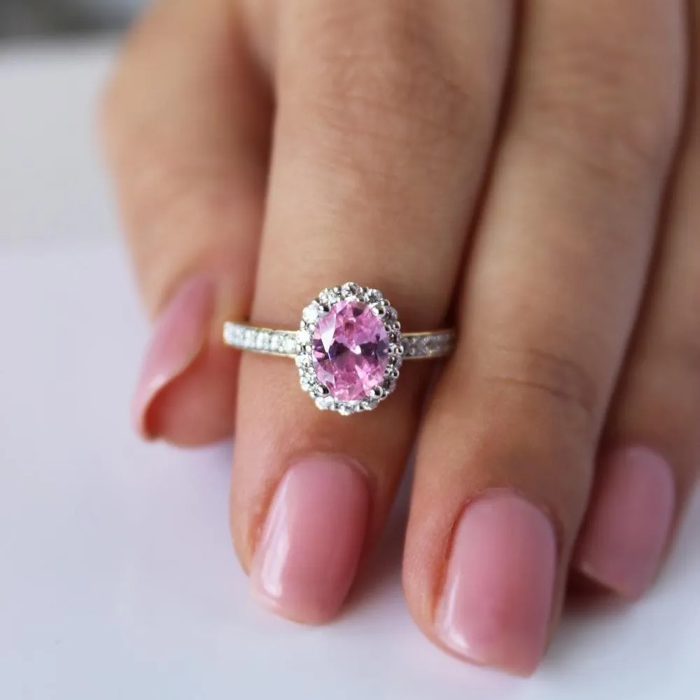 Pink Cincature Ring