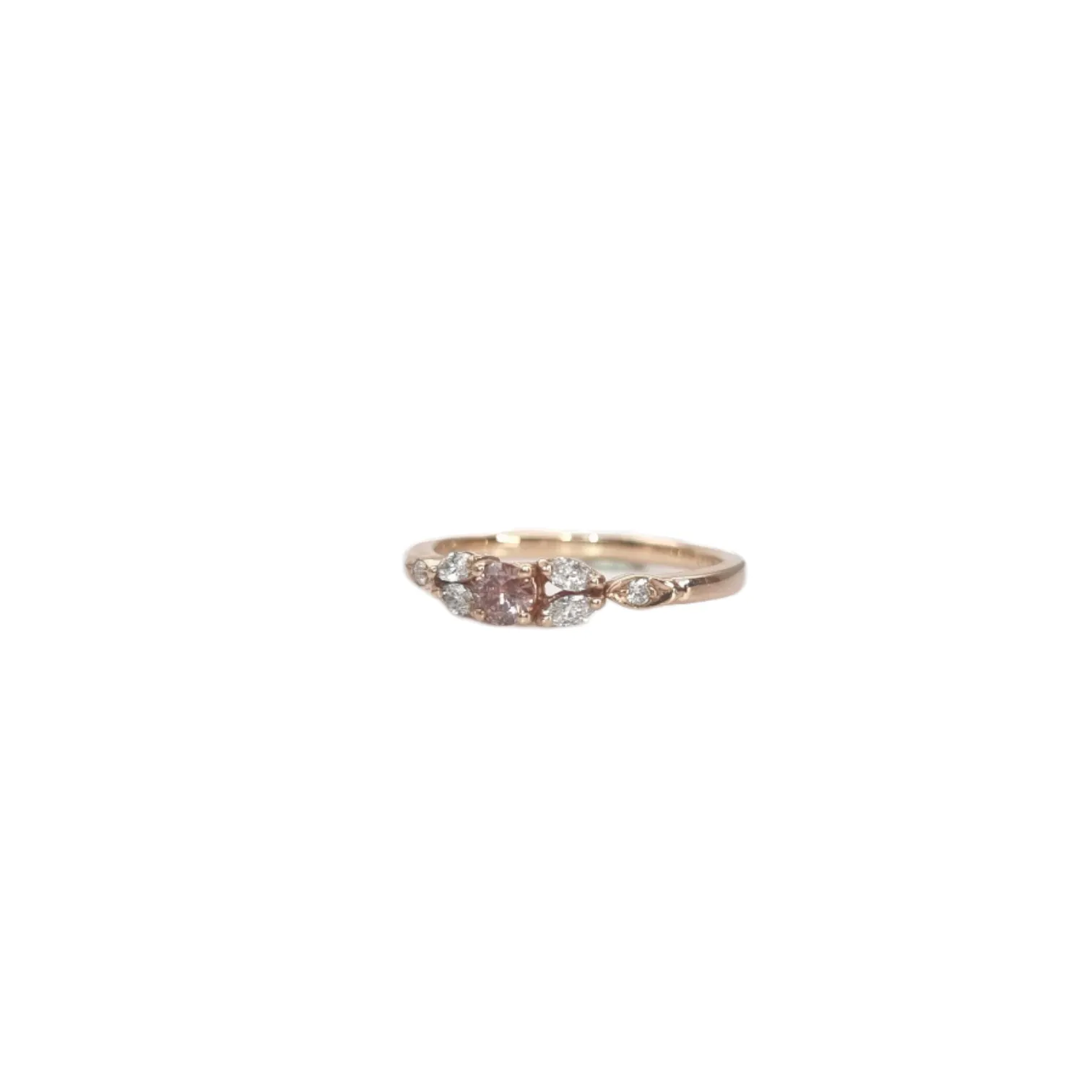 Pink Diamond Ring, 0.11ct