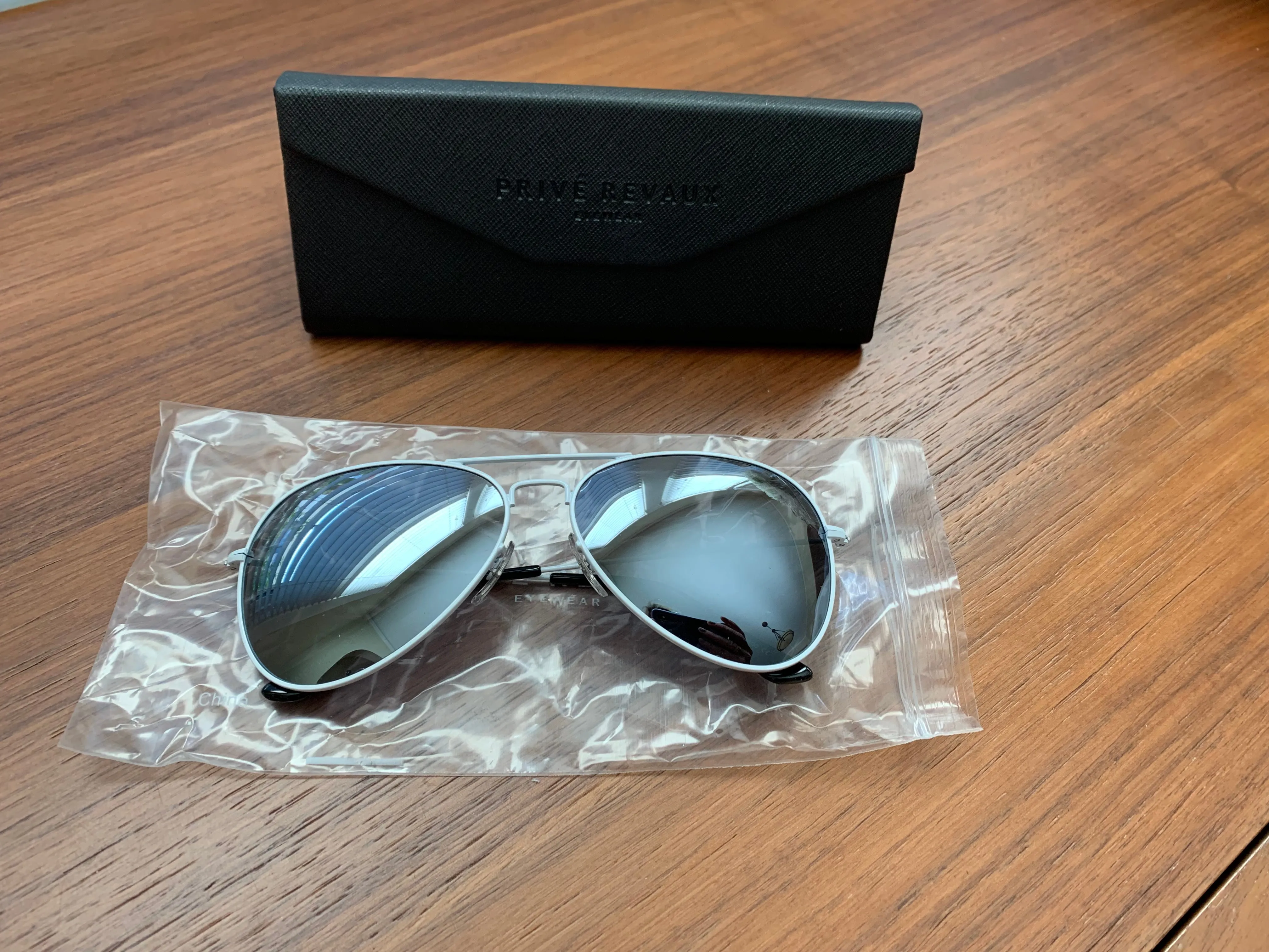 Prive Revaux Commando Aviator Polarized Sunglasses