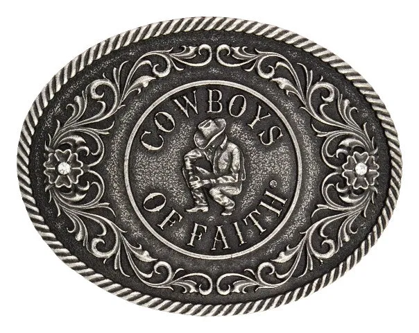 "Cowboys of Faith" Belt Buckle