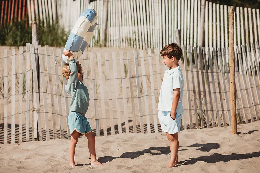 Retro Shorts, Sky Blue